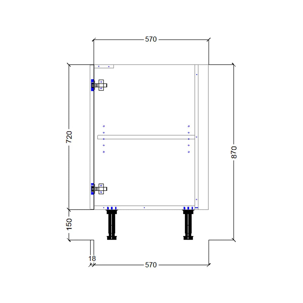 150mm Base Cabinet